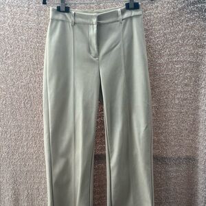 7 For All Mankind Faux Leather Pants – Neutral Cream S NWT